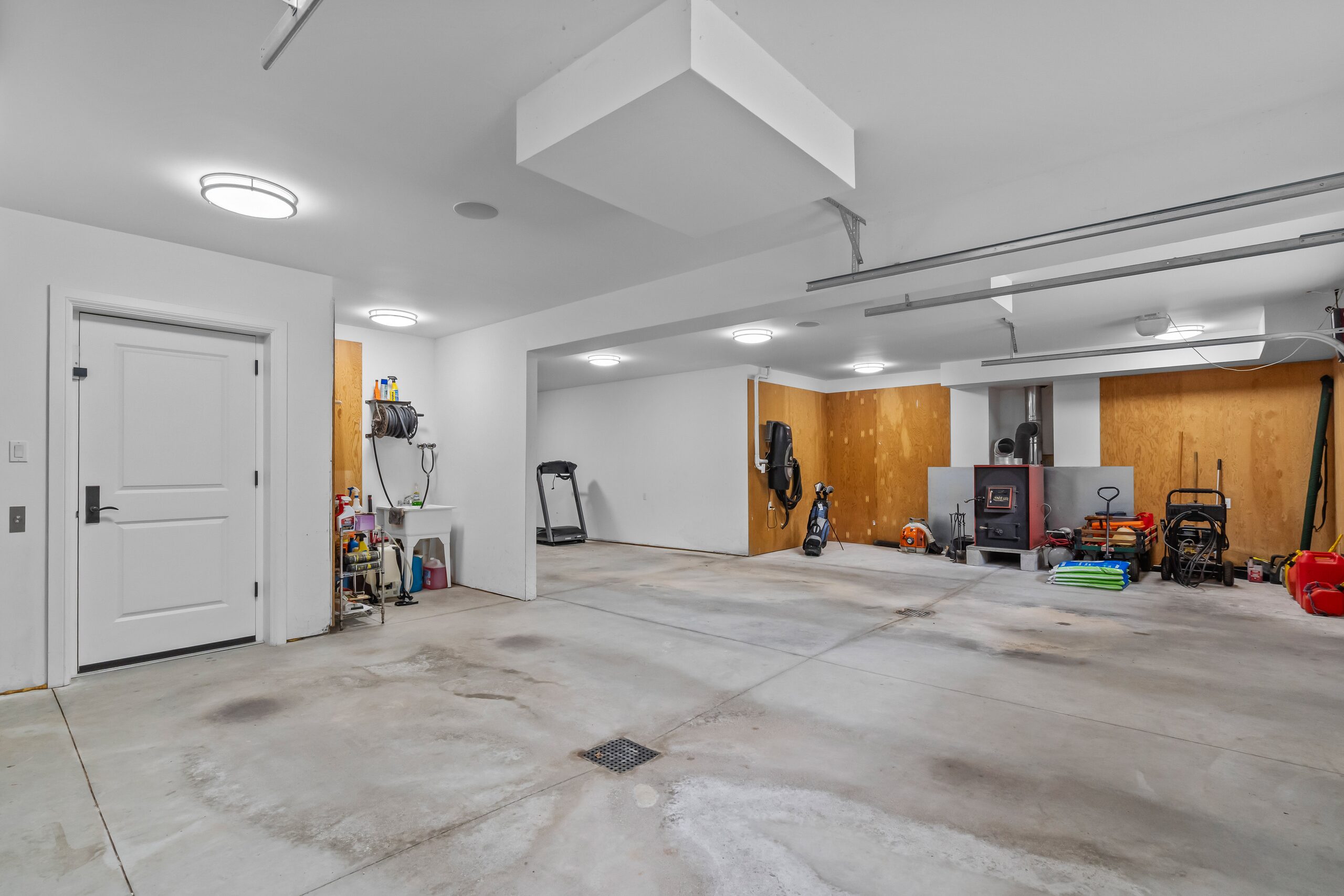 Heated garage